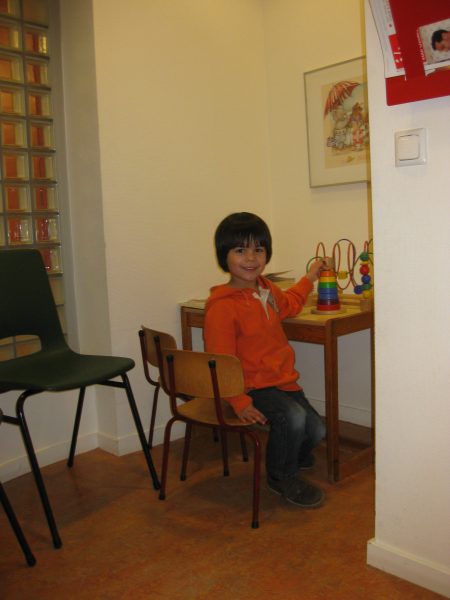 wachtkamer kinderhoek